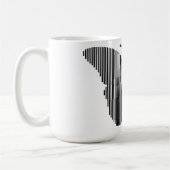 Butterfly Vector Design-Tasse Kaffeetasse (Links)