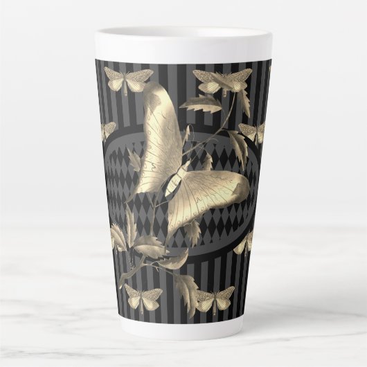 Butterfly Vine Latte Tasse (Vorderseite)