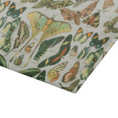 Butterfly Vintag Antique Butterfells Kunst Schneidebrett (Ecke)
