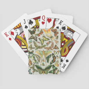 Butterfly Vintag Antique Butterfells Kunst Spielkarten