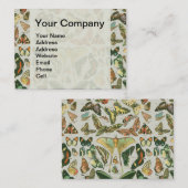 Butterfly Vintag Antique Butterfells Kunst Visitenkarte (Vorne/Hinten)