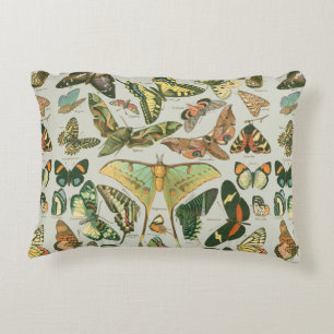 Butterfly Vintag Antique Butterfells Kunst Zierkissen
