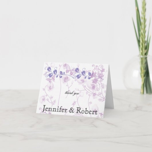 Butterfly Visionen in Lilac Danke (Vorderseite)