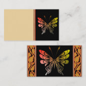 Butterfly-Visitenkarte Visitenkarte (Vorne/Hinten)