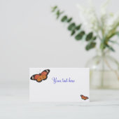 Butterfly-Visitenkarten Visitenkarte (Stehend Vorderseite)