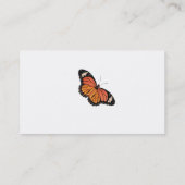 Butterfly-Visitenkarten Visitenkarte (Rückseite)