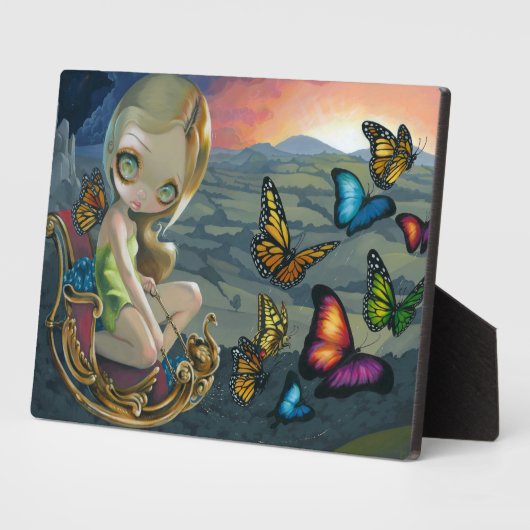 "Butterfly Wagen" Fotoplatte (Seite)