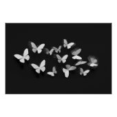 Butterfly Wall Art Glossy Poster (Vorderseite)