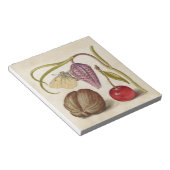 Butterfly Walnut Blume Cherry Wasserfarbe Kunst Notizblock (angewinkelt)