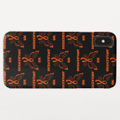 Butterfly/Warrior...MS Case-Mate iPhone Case (Rückseite (Horizontal))