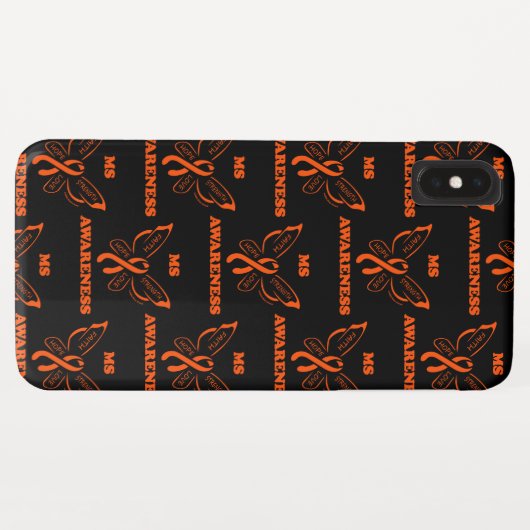 Butterfly/Warrior...MS Case-Mate iPhone Case (Rückseite (Horizontal))