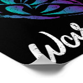 Butterfly Warrior - Selbstmordverhütung Bewusstsei Poster (Ecke)