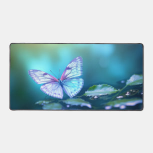 Butterfly Water Nature Serene Tranquil Schreibtischunterlage