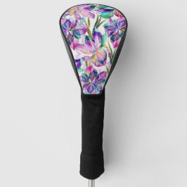 Butterfly Watercolor Blue und White Golf Head Cove Headcover