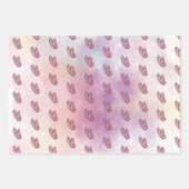 Butterfly watercolor geschenkpapier set (Vorderseite 3)