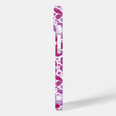 Butterfly Watercolor Magenta Pink Case-Mate iPhone Hülle (Rückseite / Links)