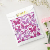 Butterfly Watercolor Magenta Pink Geschenktütchen (Versiegelt)