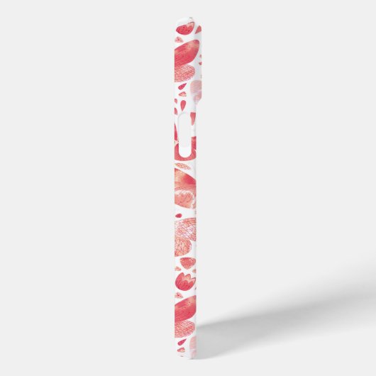 Butterfly Watercolor Pink Case-Mate iPhone Hülle (Rückseite / Rechts)