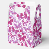 Butterfly Watercolor Pink Geschenkschachtel (Geöffnet)