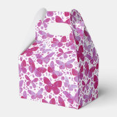 Butterfly Watercolor Pink Geschenkschachtel (Vorderseite)