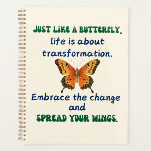 Butterfly Weisheit Planer