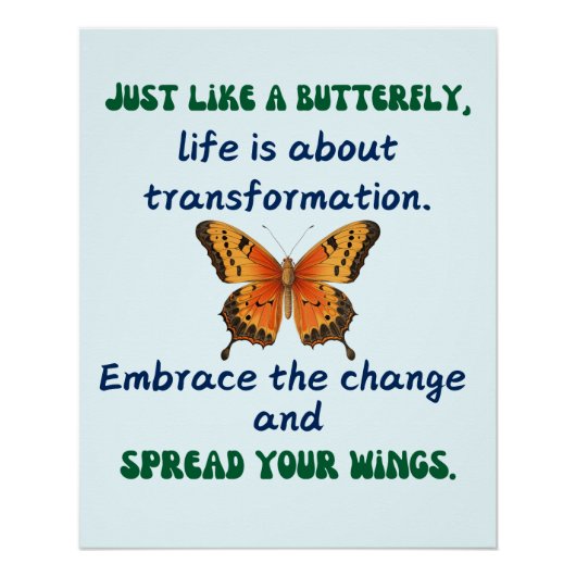 Butterfly Weisheit: Poster (Vorderseite)