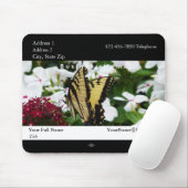 Butterfly-Werbemousepad für Foto Mousepad (Mit Mouse)