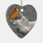 Butterfly Whisperer Keramikornament (Rechts)