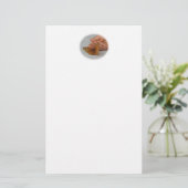 Butterfly Whisperer Stationery Briefpapier (Stehend Vorderseite)