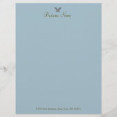 Butterfly Whispers 2 ÄNDERUNG FARBE ~ Letterhead (Vorderseite)