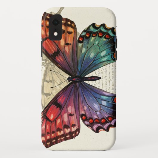 Butterfly Whispers: Abstrakt Elegance für iPhone X Case-Mate iPhone Hülle (Rückseite)