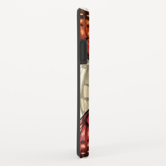 Butterfly Whispers: Abstrakt Elegance für iPhone X Case-Mate iPhone Hülle (Hinten/Rechts)