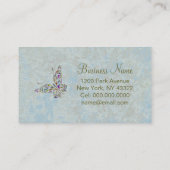 Butterfly Whispers ÄNDERN FARBE ~ Visitenkarte (Rückseite)