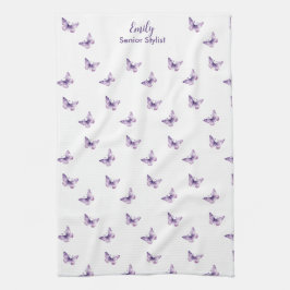 Butterfly Whispers Salonhandtuch Geschirrtuch