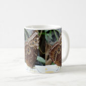 Butterfly White Coffee Tasse (VorderseiteRechts)