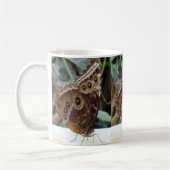 Butterfly White Coffee Tasse (Links)