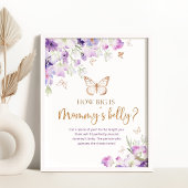 Butterfly, wie groß ist das Bauchposter der Mama Poster