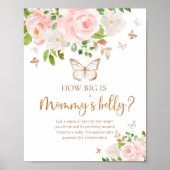 Butterfly wie groß ist das Bauchspiel der Mama Poster (Vorne)