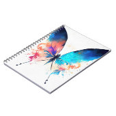 Butterfly Wild Nature Animal Color Malerei Notizblock (Linke Seite)