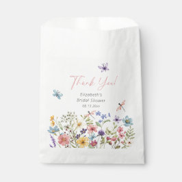 Butterfly Wildblume Garden Brautparty Geschenktütchen