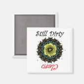 Butterfly Wing Abstrakt Disshwasher Magnet (Vorderseite/Rückseite)