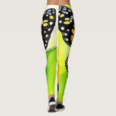 Butterfly Wing Detail Design Leggings (Rückseite)