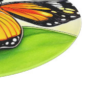 Butterfly Wing Detail Design Schneidebrett (Ecke)