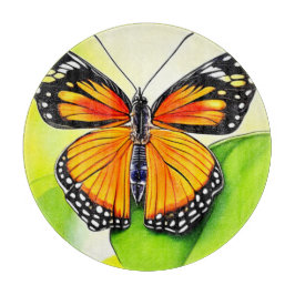 Butterfly Wing Detail Design Schneidebrett