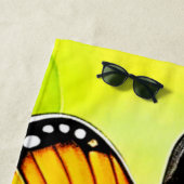 Butterfly Wing Detail Design Strandtuch (Beispiel)