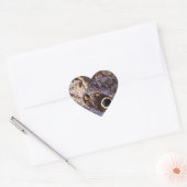 Butterfly Wing Heart Sticker (Umschlag)
