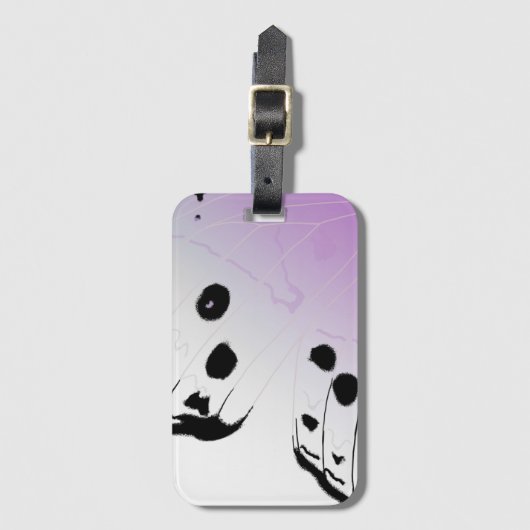 Butterfly Wing - Mutter des Perlkopfkissens Gepäckanhänger (Vorderseite Vertikal)