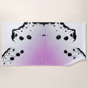 Butterfly Wing - Mutter des Perlkopfkissens Strandtuch