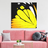 Butterfly Wing - Orange Gull Leinwanddruck (Insitu (Wohnzimmer))