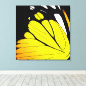 Butterfly Wing - Orange Gull Leinwanddruck (Insitu (Holzboden))